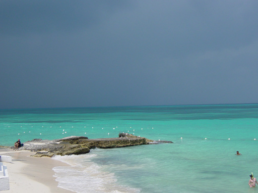 Rain Storm Brewing in Cancun